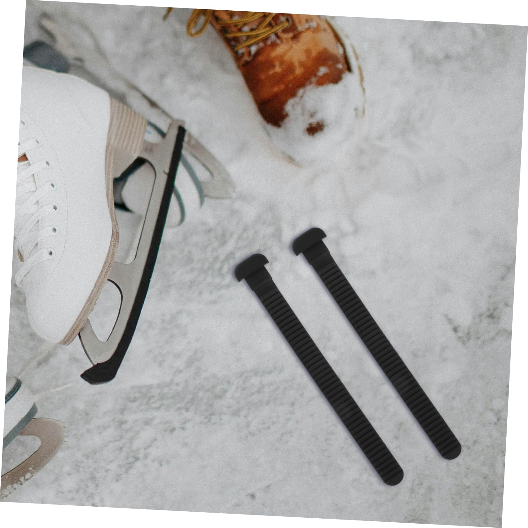 Toddmomy Hebilla De Ajuste Del Zapato De Skate. Mujeres Hombres Correa De Escalera Para Sujetar Snowboard Correas De Unión Cinturón De Energía Patines Black De Polivinilo