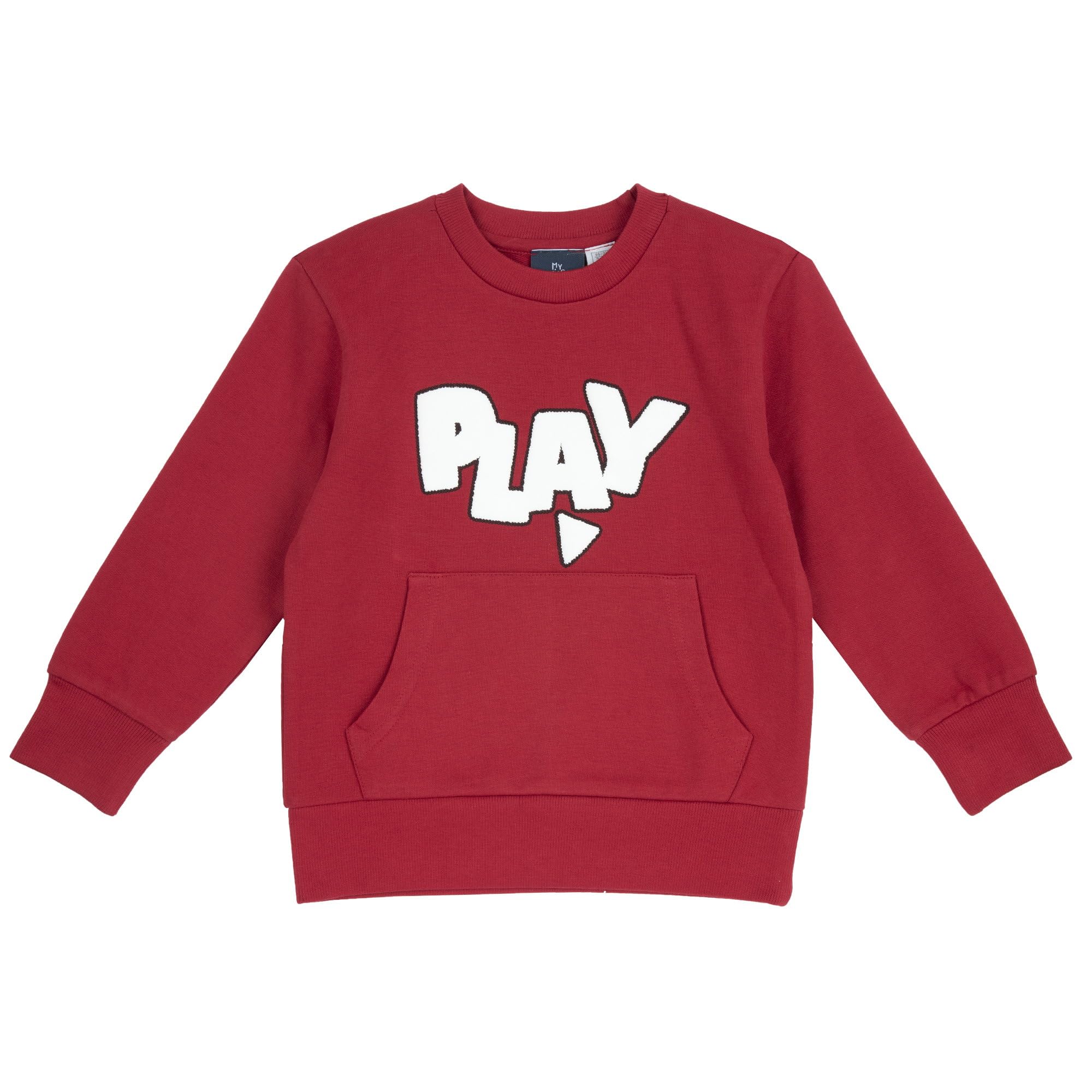 Chicco, Bluza dziecięca z nadrukiem białym, czerwonym