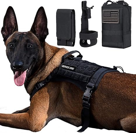 Dog vest with water bottle holder Clearance