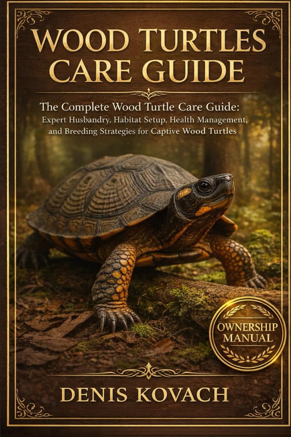 WOOD TURTLES CARE GUIDE: The Complete Wood Turtle Care Guide: Expert Husbandry, Habitat Setup, Health Management, and Breeding Strategies for Captive Wood Turtles