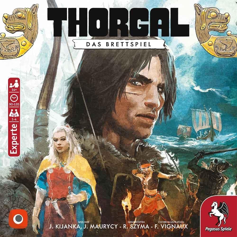 Thorgal – Das Brettspiel, 1-4 Spieler, ab 14 Jahren, Pegasus Spiele, kooperatives Abenteuerspiel, 29 x 29 cm, ohne Batterien