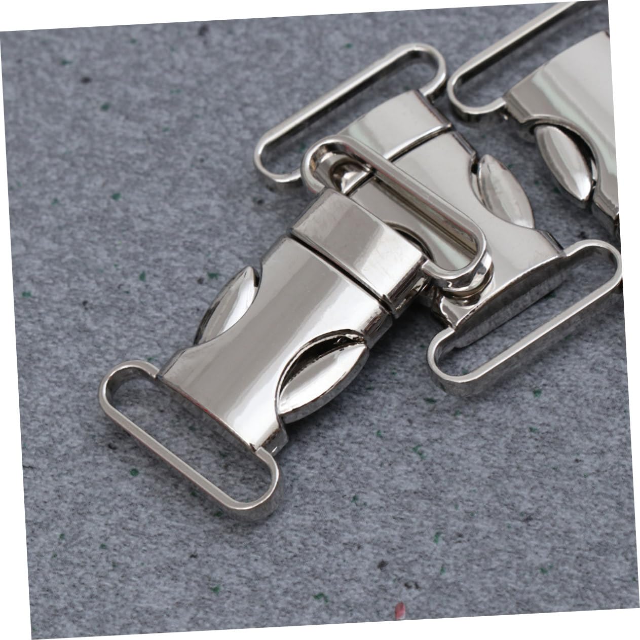 NUOBESTY 20 Piezas Correas Con Hebillas Hebilla Mm De Metal Para Cordón Clips Laterales De Metal Para Mochila s De Cuello Cinturones Para Hombres Con De