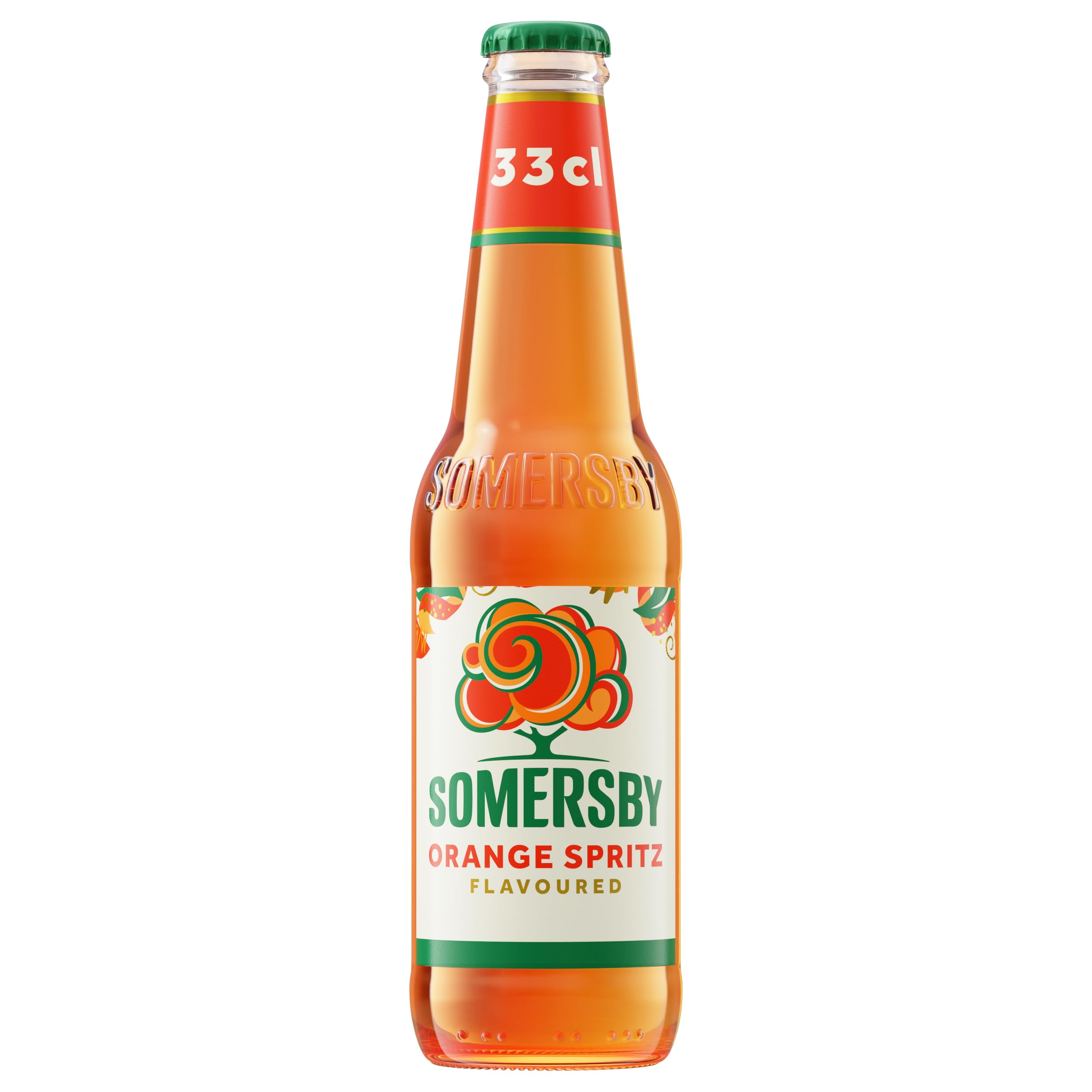 Somersby Orange Spritz Cider 0,33 l Flasche 24 x 0,33 l Glasflaschen 4,5% Vol.