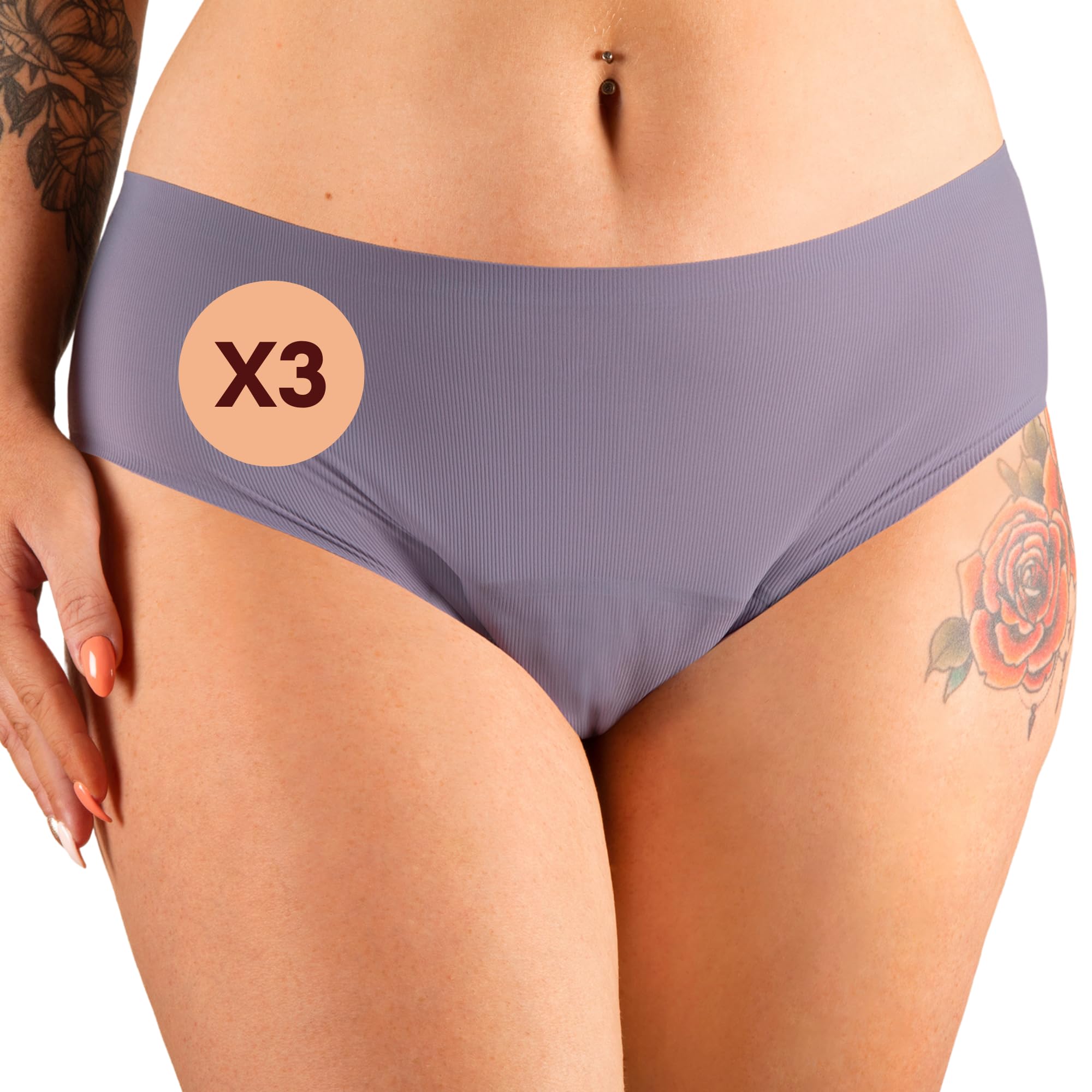 Braguita Menstrual Mujer Sin Costuras Lucie - Serenidad, Comodidad y Feminidad - Tallas S a 2XL