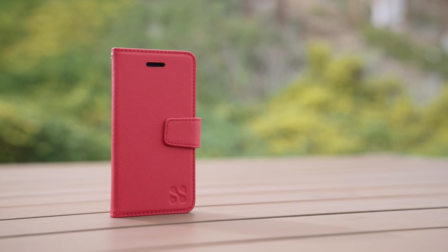 SafeSleeve Wallet Leather Case for iPhone 16 Pro Max EMF Blocker for Cell Phone with 3 Card Holder & Adjustable Stand – Magnetic Closure, and Magnetic Folio Protection for Daily Use (Red) - Image 6