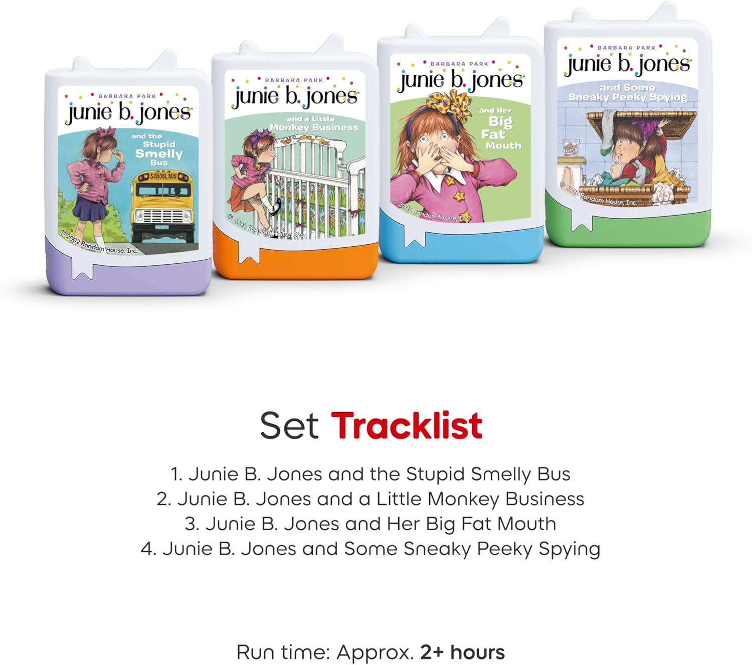 Tonies Junie B Jones Audiobook Set - 4 Pack