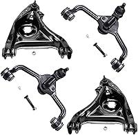 Vista 181 de Detroit Axle - Kit de brazos de control inferiores delanteros para Dodge Dart 2013, 2014, 2015, 2016, 2 brazos de control inferiores con ensamblaje