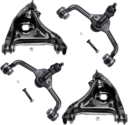 Miniatura 189 de Detroit Axle - Kit de suspensión frontal de 4 piezas para Chevrolet Aveo5 Aveo Pontiac G3 Wave Wave5 Suzuki Swift+, 2 brazos de control inferiores,