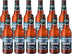 Pack de Patagonia Weisse Nacional 355ml, 12 Unidades