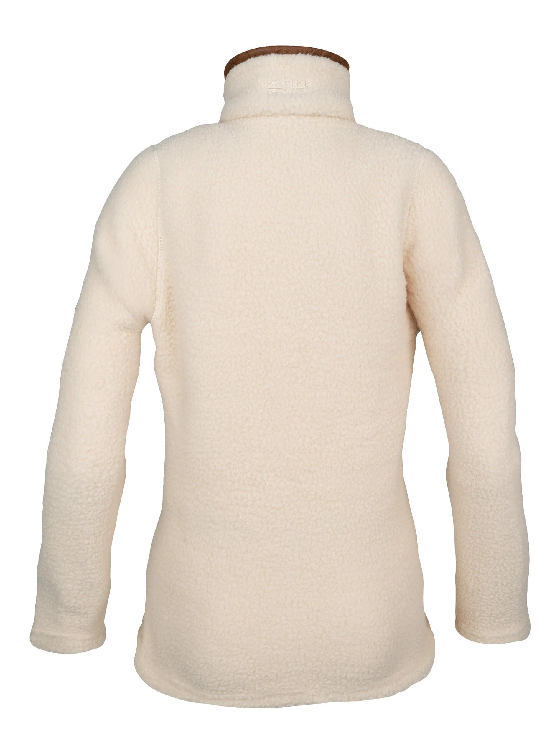 JACK PYKE Pull junior en polaire Sherpa à demi-fermeture éclair, pull en polaire pour enfants avec poche kangourou zippée, haut de campagne confortable pour la marche, le camping, la randonnée