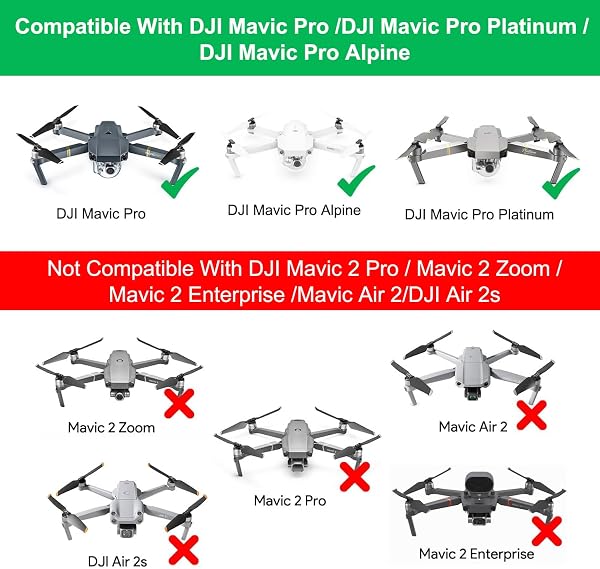KFD Bloc d'alimentation chargeur de batterie câble de charge pour drone DJI Mavic Pro Quadcopter, Mavic Pro Alpine, Mavic Pro Platinum RC Drone 50 W F1C50 DJI Mavic Pro Fly More Accessoires de - 4