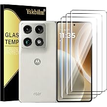 3 Pack For Motorola Moto Razr Fold 2026 Screen Protector,HD-Clear 9H Tempered Glass [3D Touch][Bubble-Free][Anti-Scratch] Screen Protector Glass