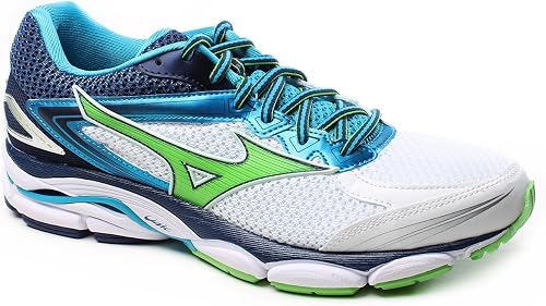 Mizuno WAVE ULTIMA 8, Scarpe running uomo, White/GreenGecko/BlueDepths,  Verde, 48.5 EU : Amazon.it: Scarpe e borse
