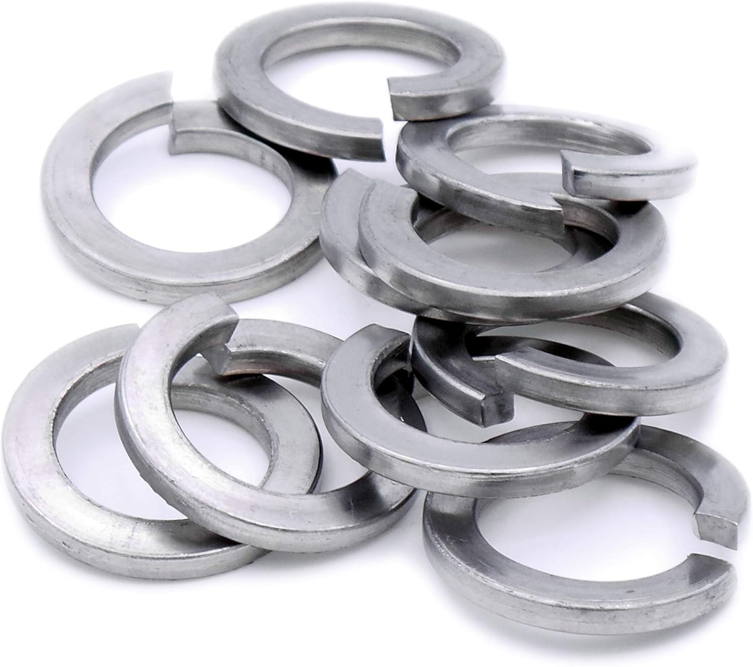 M12 (12mm) Rectangular Spring Split Lock Washer - Stainless Steel (A2) (Pack of 20), M12 - A2(20) - Image 4