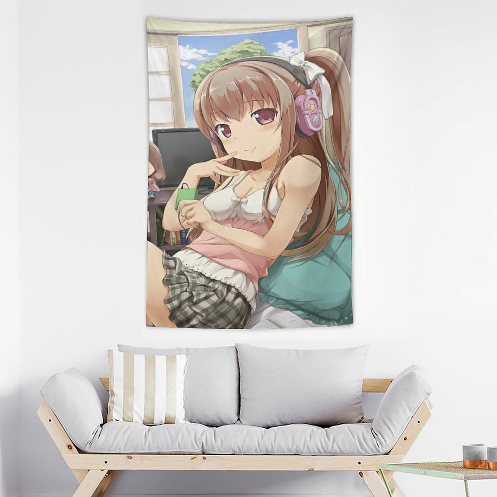 Amazon.co.jp: タペストリー ガールフレンド 仮朝比奈桃子 可愛い