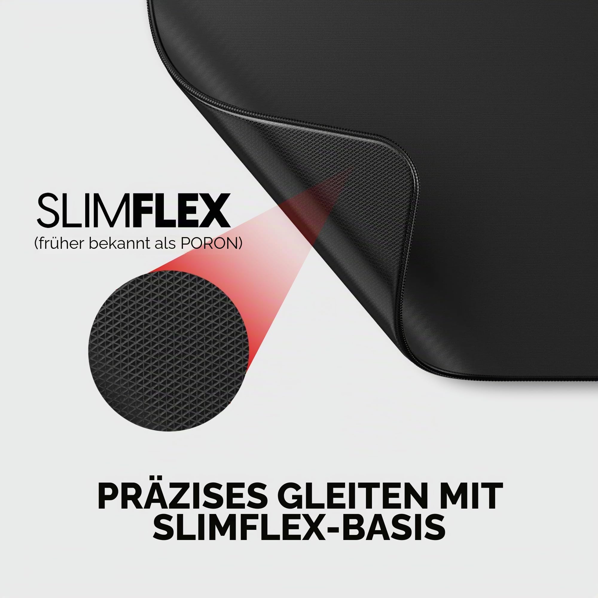 Pulsar Gaming Gears Saturn Pro Soft Gaming-Mauspad, XL, Jet Schwarz | Precise Control Surface, Stable Glide, Ausgewogene Bremskraft, Smooth Tracking, Stable Aim, Controlled Response