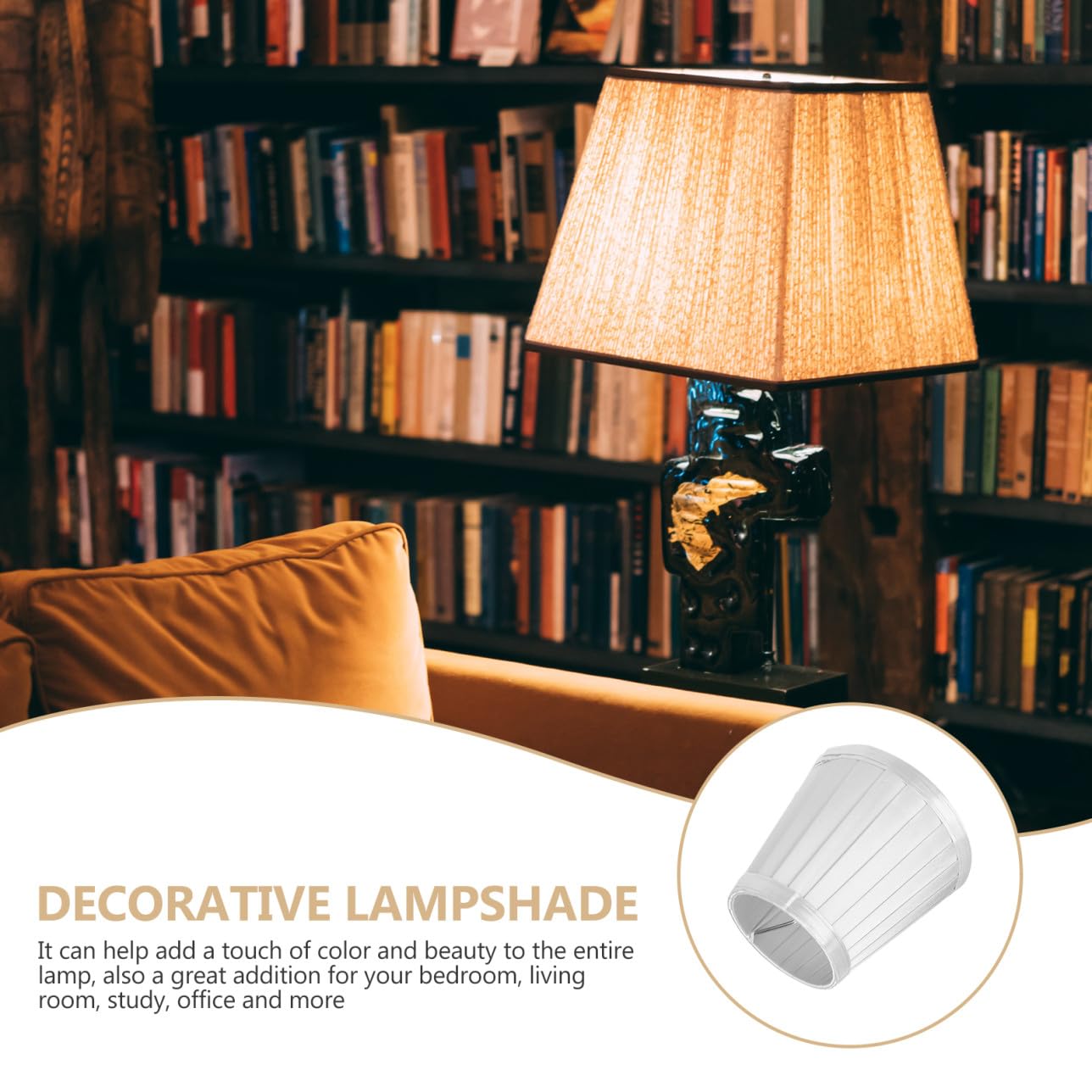 Operitacx 6 Stück Moderne Einfache Lampenschirme aus Leichtem Material Praktischer Lampenschirm für Hängelampe Stehlampe und Wandlampe Dekorative Lichtabdeckung für Zuhause und Hotel