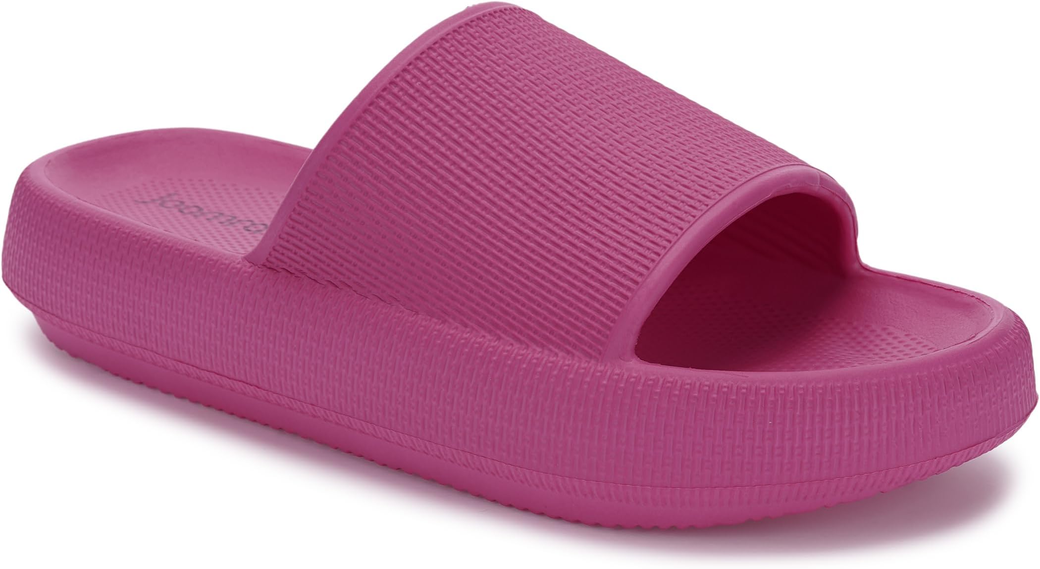 Joomra Pillow Slippers for Women and Men Non Slip Quick Drying Shower Slides Bathroom Sandals | Ultra Cushion | Thick Sole