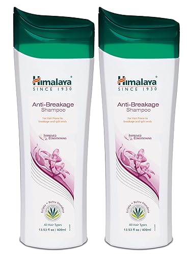Himalaya Champú antiroturas para cabello adelgazante o quebradizo y puntas abiertas 1353 onzas paquete de 2