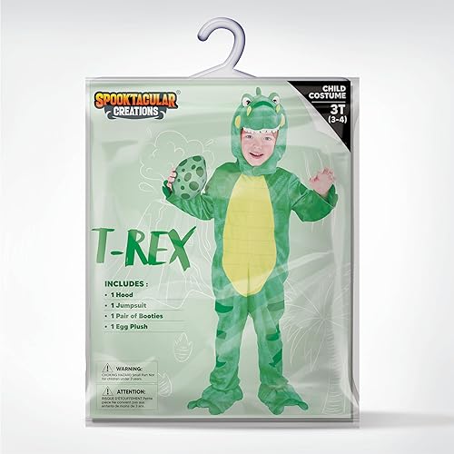 Miniatura 5 de Spooktacular Creations Disfraz de T-Rex infantil de Halloween
