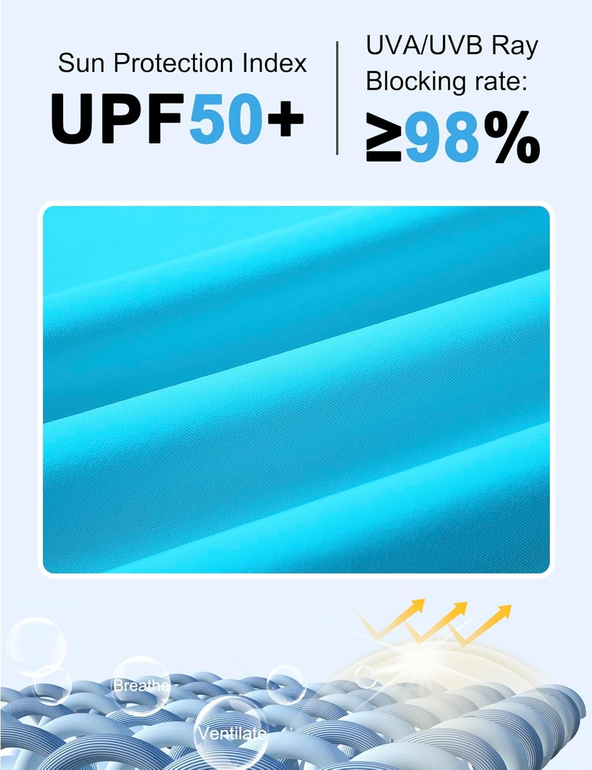 Bonneuitbebe Women's Swim Shirt UPF 50+ Short Sleeve Rash Guard UV Sun Protection Swimsuit Bathing Suit Top - Image 5