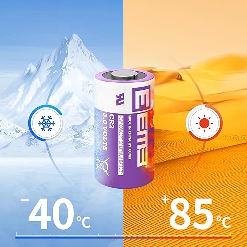 Miniatura 5 de EEMB CR2 - Paquete de 4 baterías CR2 de litio de 3 V CR15h270 de 3 voltios no recargables para Fujifilm Instax Mini, telémetro, linternas, detector