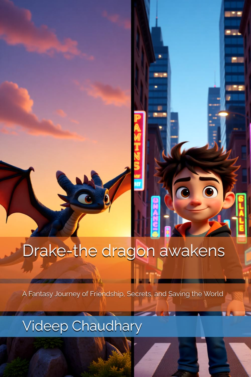 Drake-the dragon awakens: A Fantasy Journey of Friendship, Secrets, and Saving the World