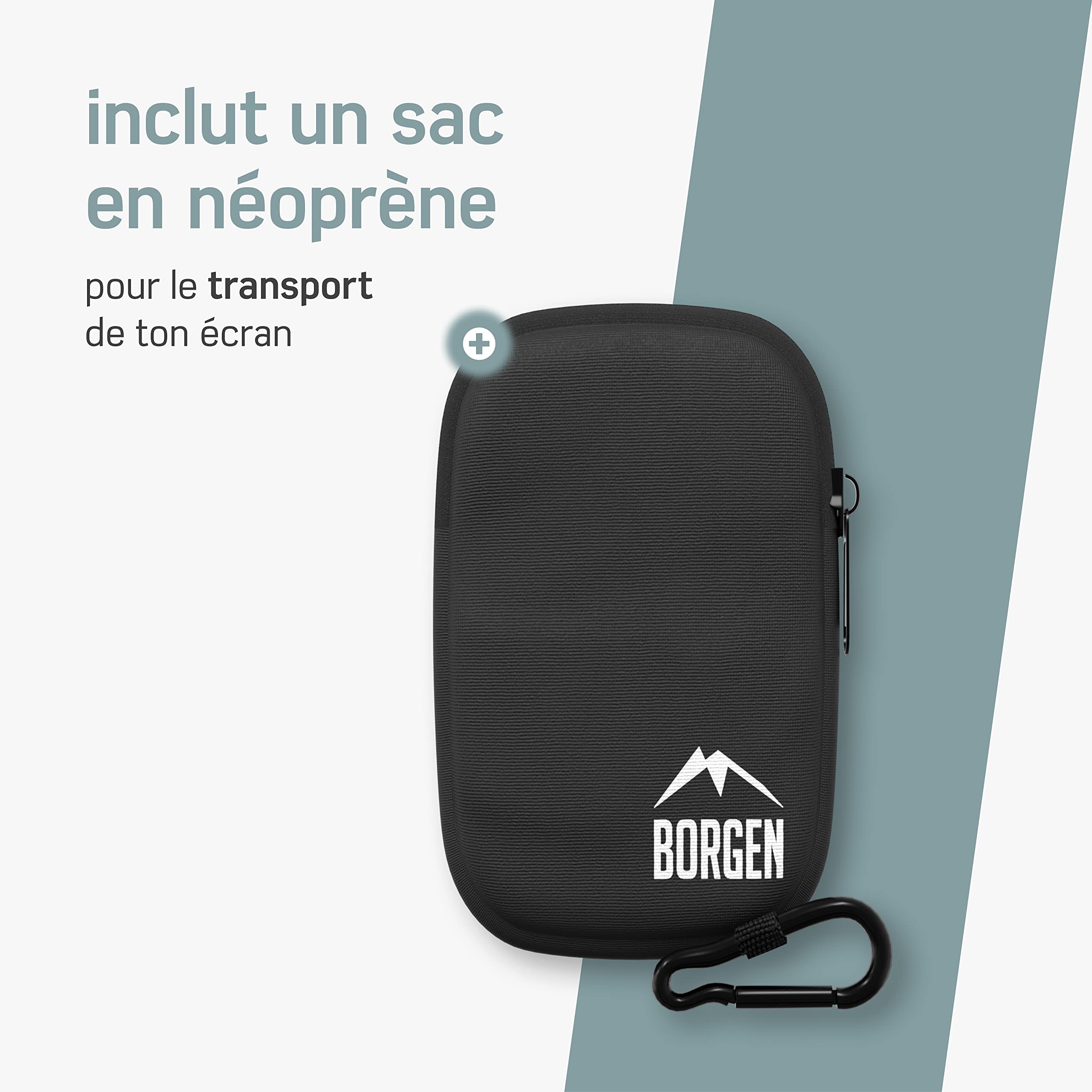 Borgen E-Bike Displayschutz | geeignet für Shimano Steps SC-E-6100 Display | Transparent und wasserdicht | Stoß- und Kratzschutz Borgen E-Bike Displayschutz | geeignet für Shimano Steps SC-E-6100 Display | Transparent und wasserdicht | Stoß- und Kratzschutz