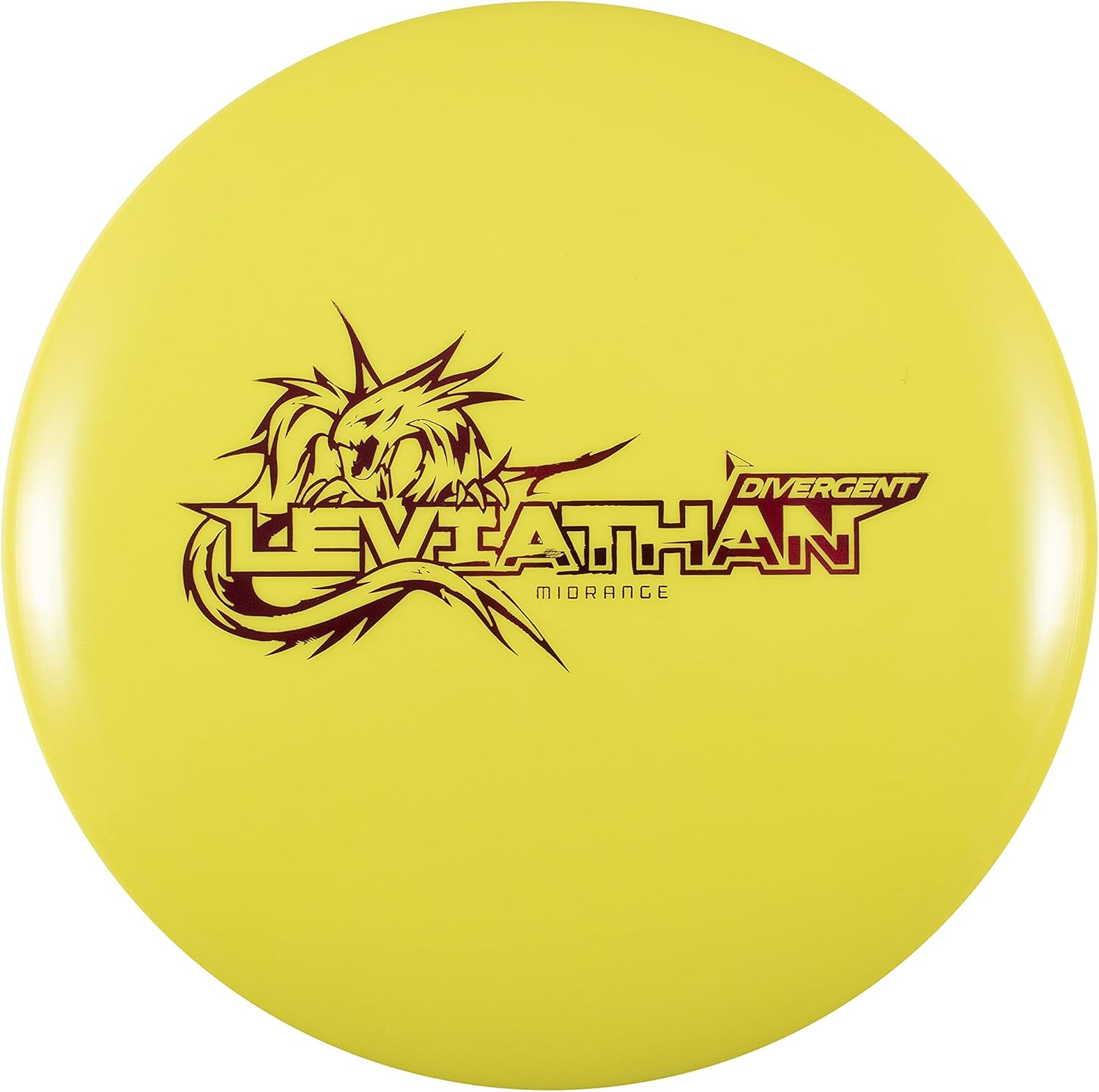 Divergent Discs | Leviathan | Disc Golf Mid-Range | Max Grip