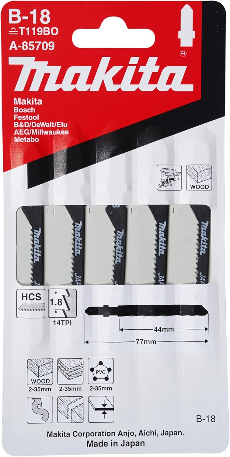 Makita A-85709 SEGUETA HCS 42MM CUT WOOD CURVO (B18) T119B0