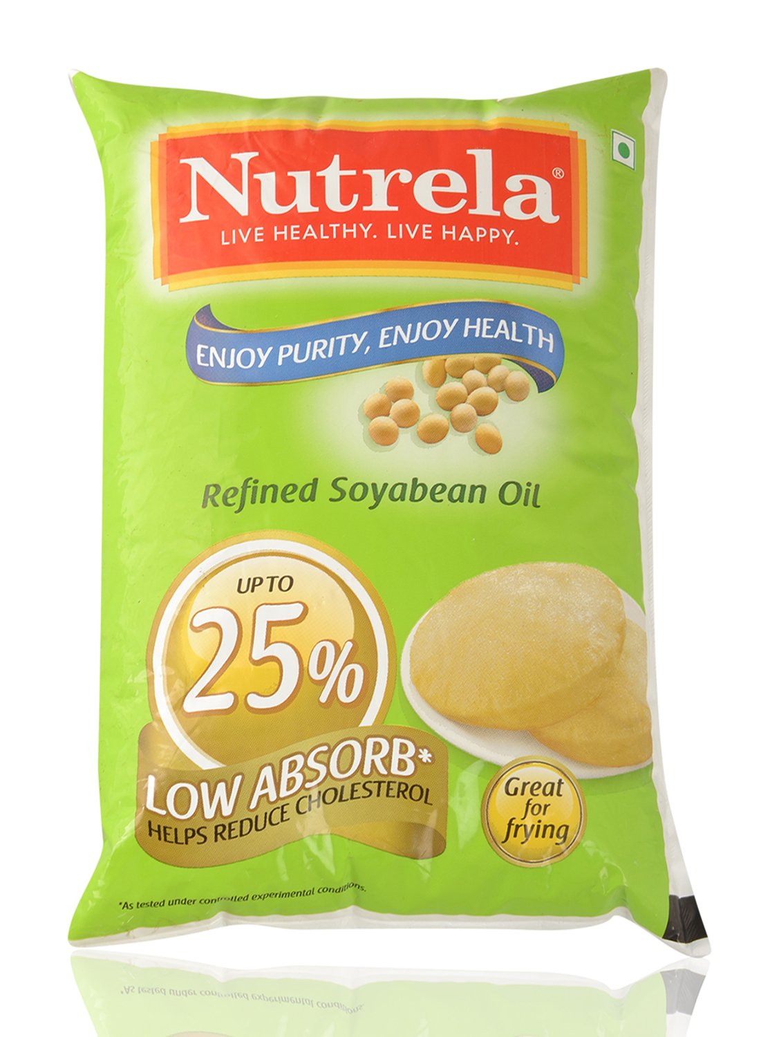 Nutrela Cooking Oil Refined Soyabean Oil, 1L Pack Amazon.in