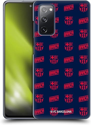 Miniatura 8 de Head Case Designs Officially Licensed FC Barcelona Pattern Graphics Hard Back Case Compatible with Samsung Galaxy S20 FE  5G
