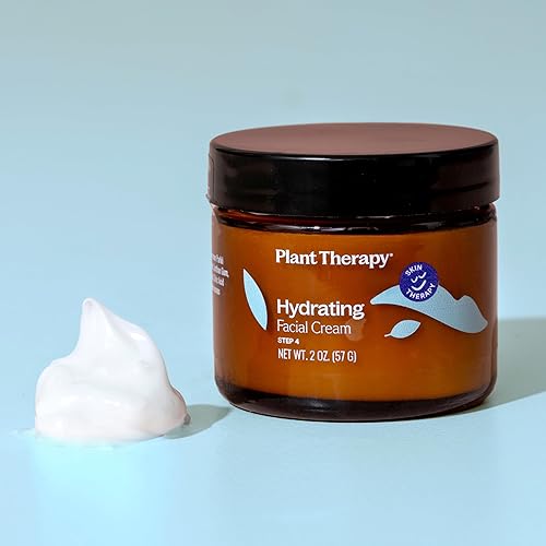 Miniatura 9 de Plant Therapy Crema facial hidratante de 2 onzas de manteca de karité, aceite de coco fraccionado, escualano, ácido hialurónico, suaviza la