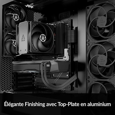 القطب الشمالي الفريزر 36 DUO - إنتل/AMD متوافق، 4 x أنابيب الحرارة، 2 x12cm مبرد المعالج مع مروحة PWM (AR-ACFRE00123A)