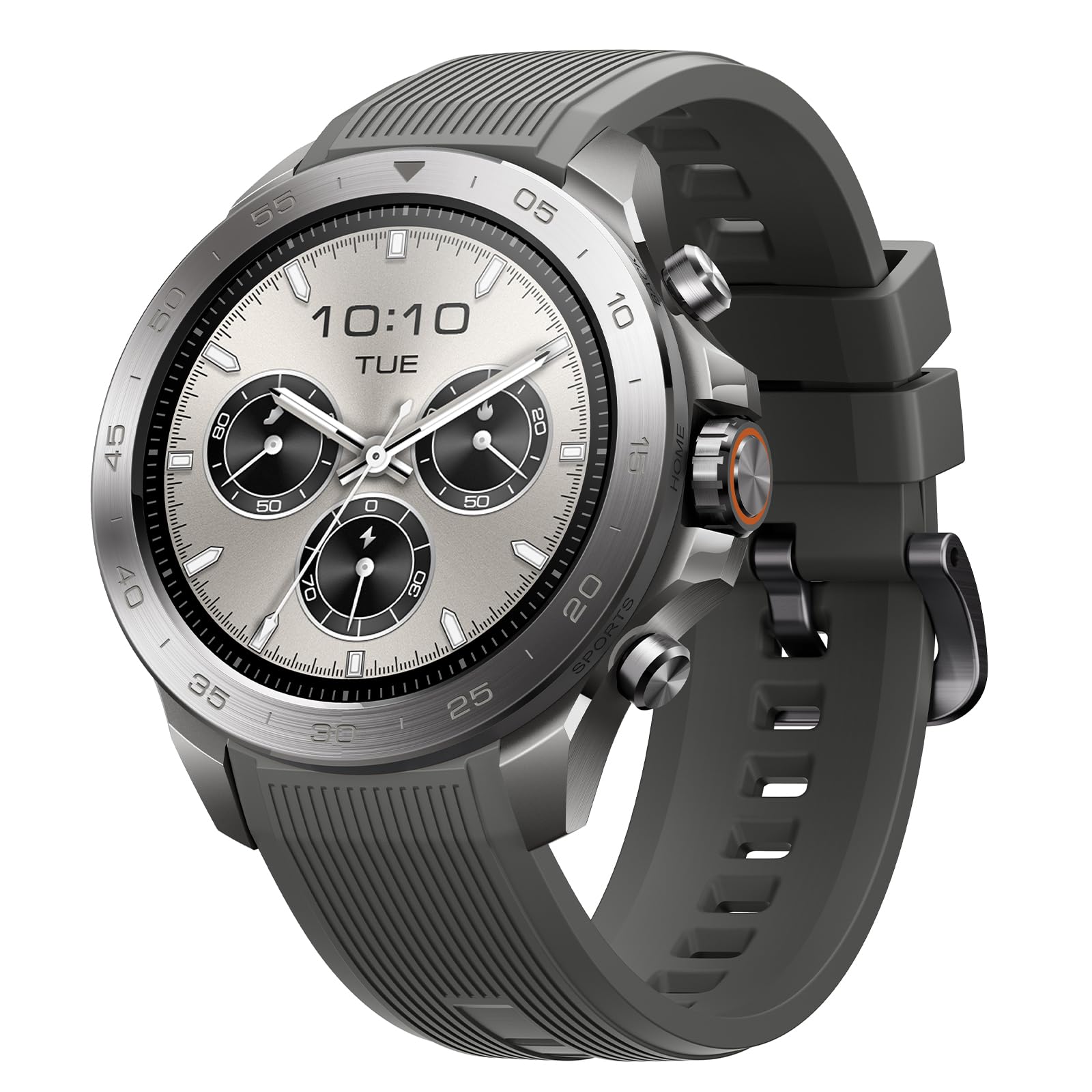 Mibro GS Explorer S Ti 48mm Smartwatch Orologio Outdoor con 1.32" AMOLED,Mappe Offline,Ghiera in Titanio,GPS Dual Band,150+ Sportivo e 10 ATM waterproof,20 Giorni Autonomia,Per iOS e Android