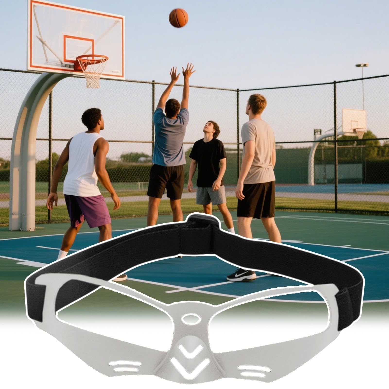 Lunettes de basket-ball pour les dribbels, équipement de protection pour l'entraînement et la compétition