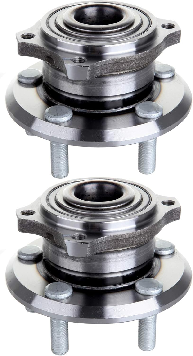 513225 AWD ONLY front Wheel Bearing and Hub Assembly compatible with 2005-2017 For Chrysler 300, 2007-2017 For Dodge Charger, 2005-2008 For Dodge Magnum 5 Lugs Non ABS
