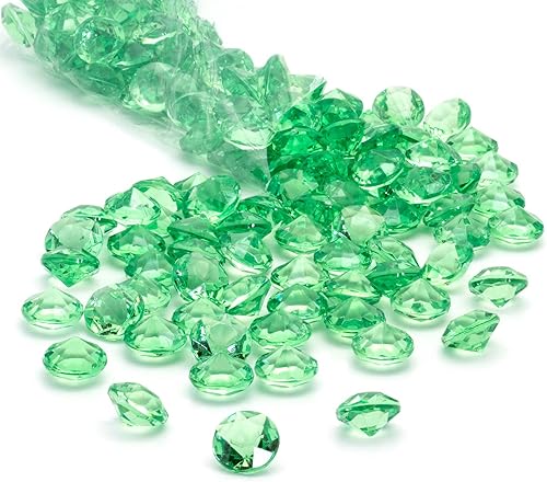 Miniatura 8 de Royal Imports Piedras preciosas de diamantes acrílicos, piedras de cristal, rellenos de jarrón, mesa de fiesta, dispersión de boda, banquete,