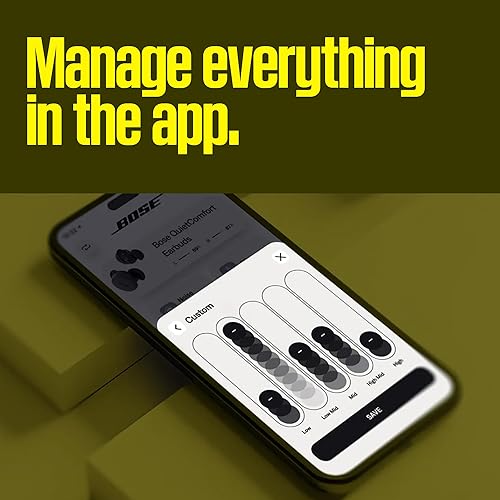 Miniatura 8 de Auriculares Bose QuietComfort - Auriculares Bluetooth verdaderamente inalámbricos con cancelación activa de ruido y micrófono, carga USB-C, Negro