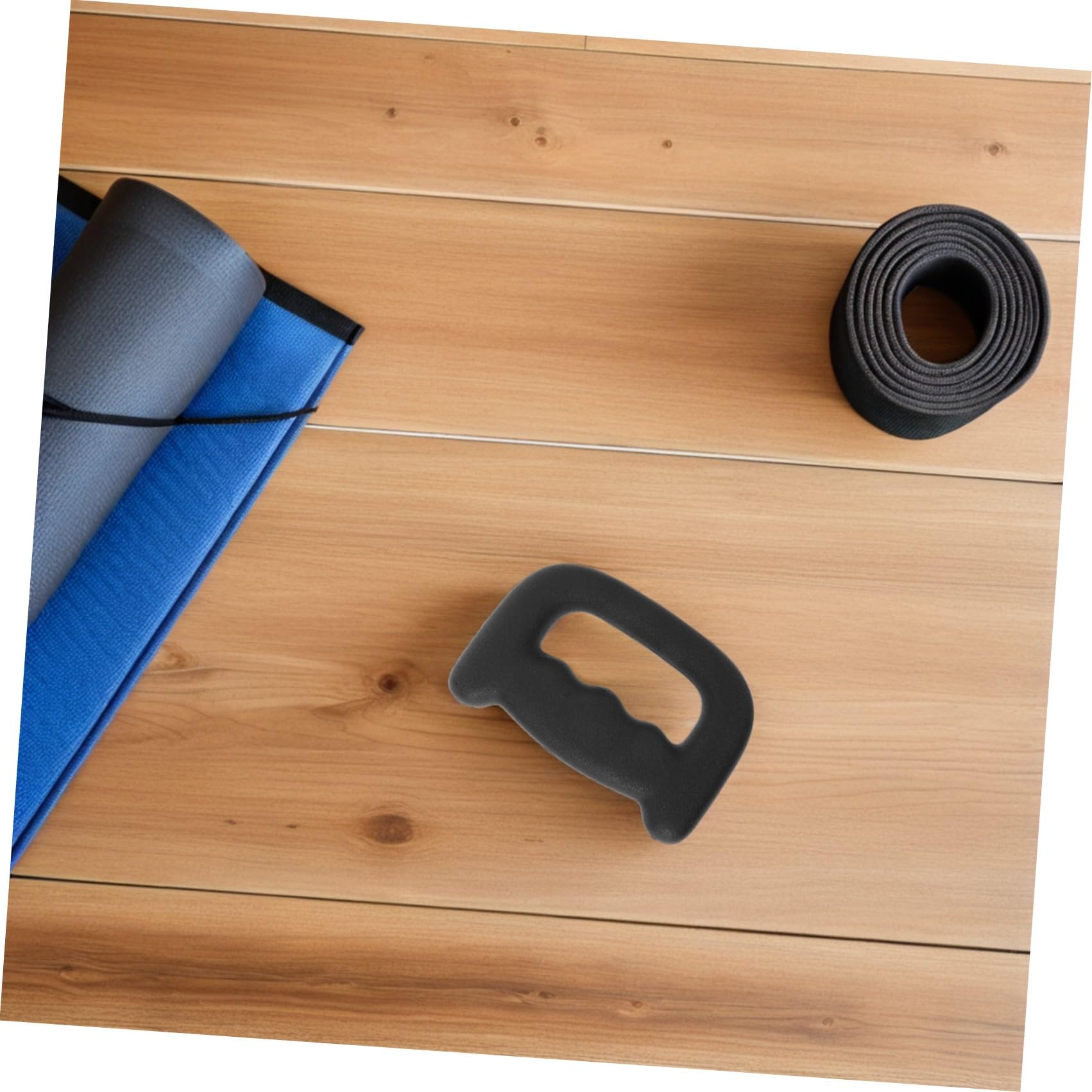 Healeved Manubrio Ergonomico Forma di Mano con Impugnatura per Allenamento Fitness per Esercizi di Forza e Tonificazione Muscolare