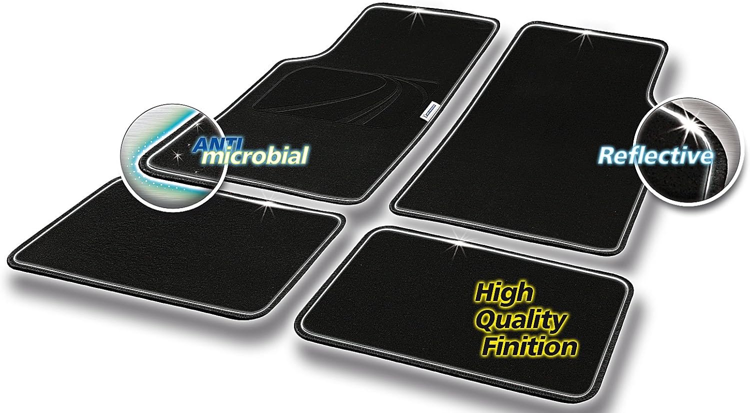 Michelin 009081 Rugs T2 Set of 4