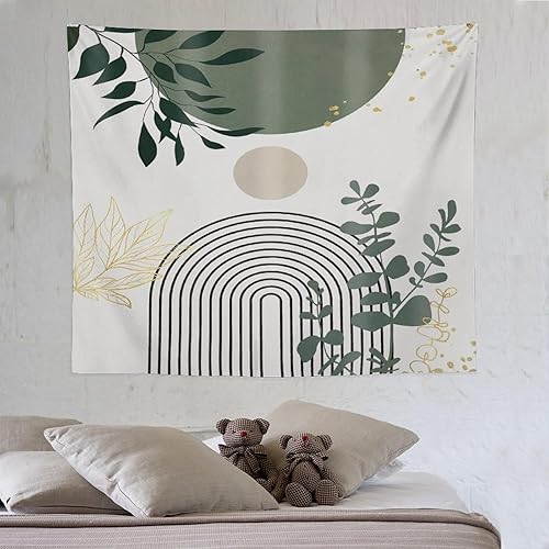 Miniatura 232 de Tapiz floral retro de los años 60 y 70, diseño hippie de primavera Groovy Flower Power Flower Boho para colgar en la pared, arte neutro para Hippie