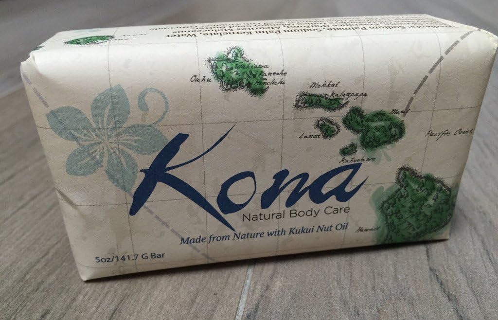 Kona Natural Body Care Bar Soap - 3-pack