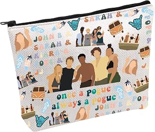 Outer Inspired Gift OBX Pogue Life Cosmetic Bag Beach Life Zipper Pouch North Carolina Beach Makeup Bag John B Gift Outer TV Show Gift (John B ca)