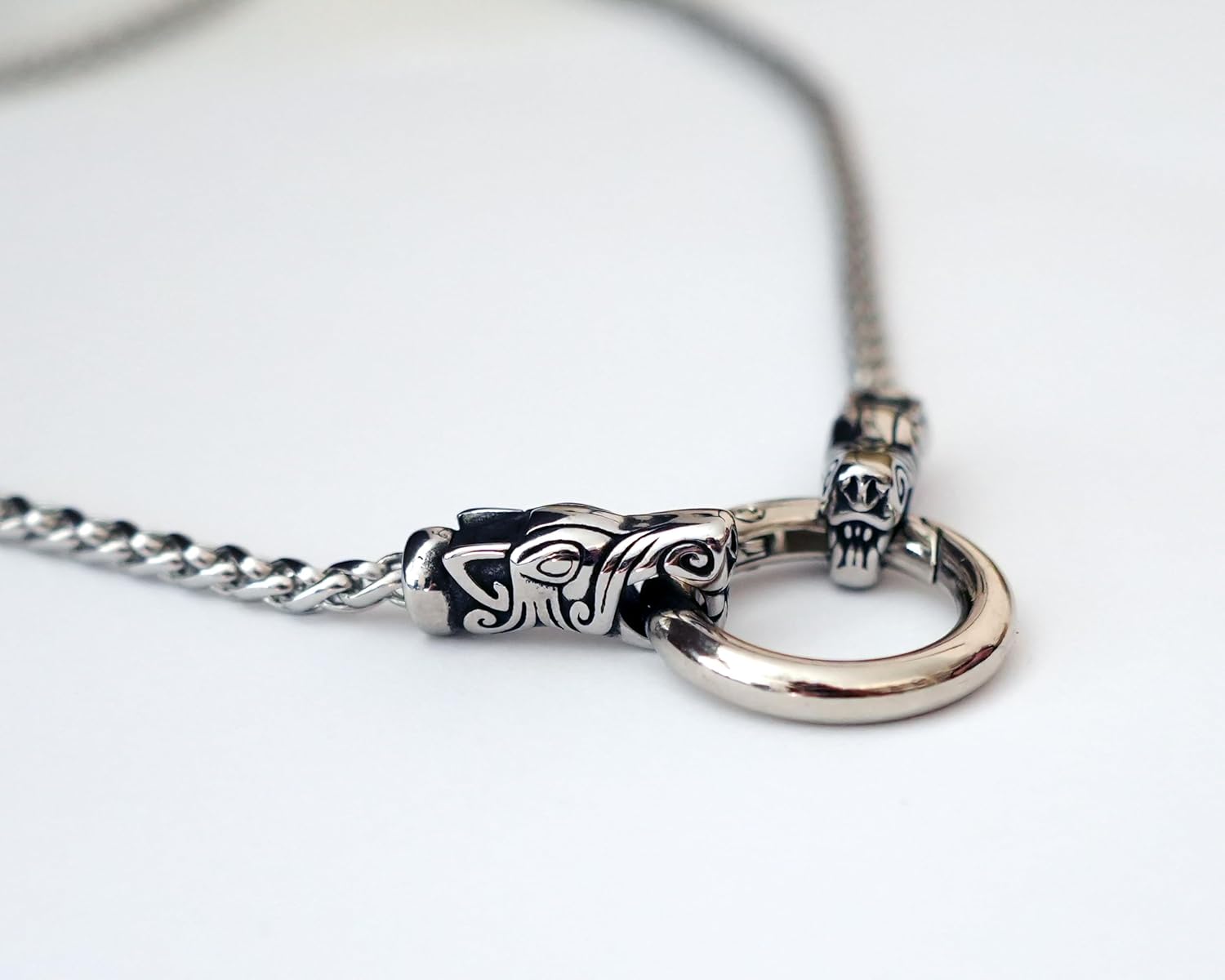 Baldur Jewelry - Thors Hammer Necklace Pendant Mjölnir - Viking Norse Thor Hammer Pendant Viking Jewelry - Thor Necklace - Thor Gifts for Men - Viking Necklace for Men