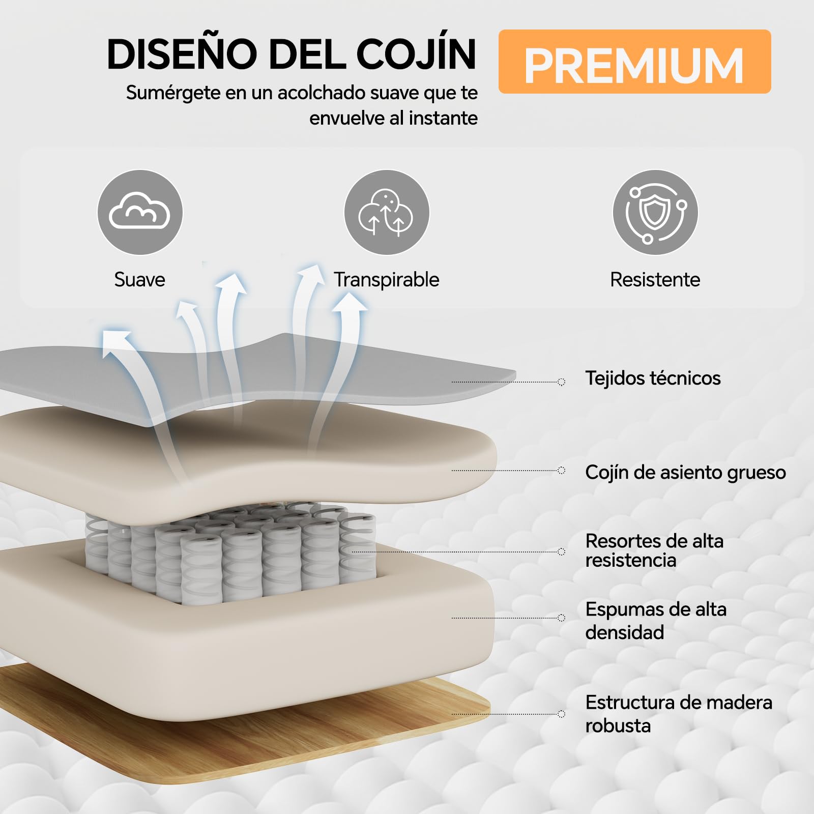 Silla Oficina Ergonomica con Respaldo Alto, Silla Escritorio Ejecutiva 200KG, Silla Gaming de Asiento Ancho Reposapiés Soporte Lumbar, Silla Escritorio Reclinable Reposabrazos Elevables, Gris