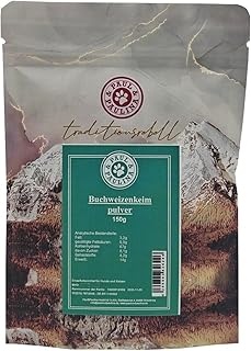 Buchweizenkeimpulver Vitamin B Komplex 150g I Einzelfuttermittel für Hunde und Katzen