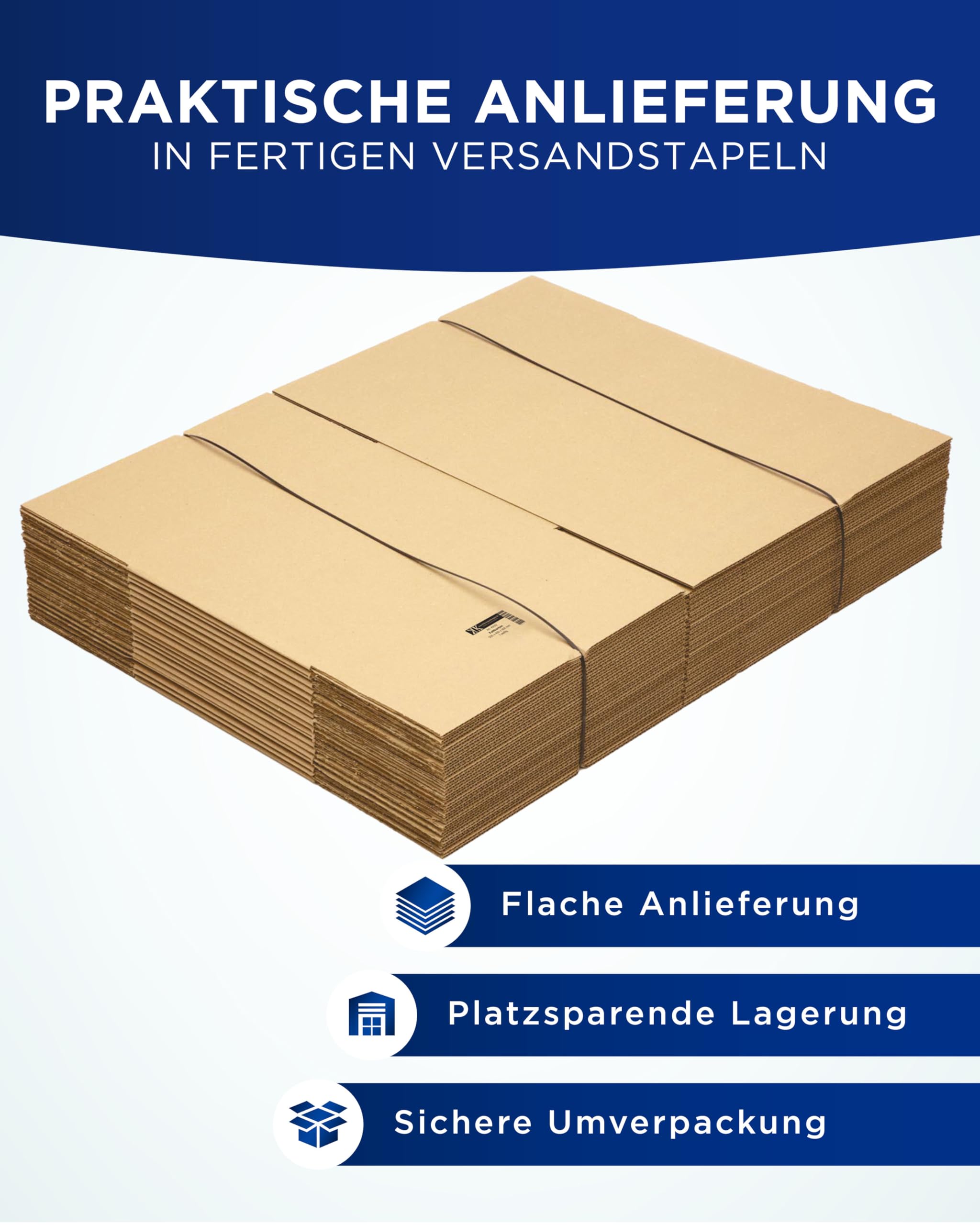 Stabiler 2-welliger Wellpapp-Faltkarton 430x310x315mm kaufen - Verpac Stabiler 2-welliger Wellpapp-Faltkarton 430x310x315mm kaufen - Verpac
