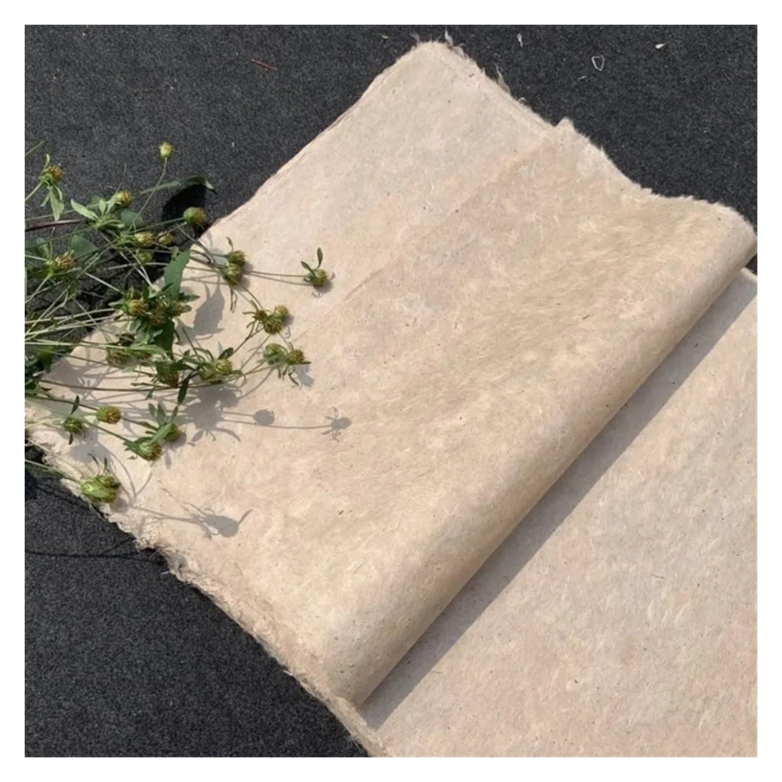 tianwandong Papier do kaligrafii Konopny papier ryżowy Papel Arroz Pół dojrzałe włókno Papier Xuan Malarstwo chińskie Rijstpapier Regularny skrypt Priictice(100 sheets)