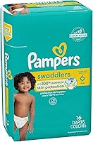 Vista 153 de Pampers Swaddlers - Pañales desechables ultra suaves para bebé talla 1, 164
